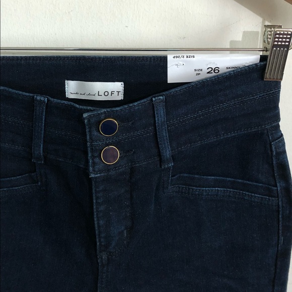 🆕LOFT | Ankle Zip Slim Skinny👖Jeans - Picture 6 of 9